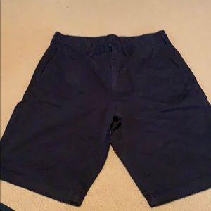 Uniqlo black dress shorts